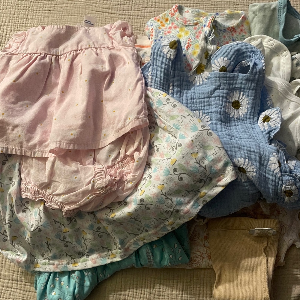 Baby girl 3-6 month clothing lot